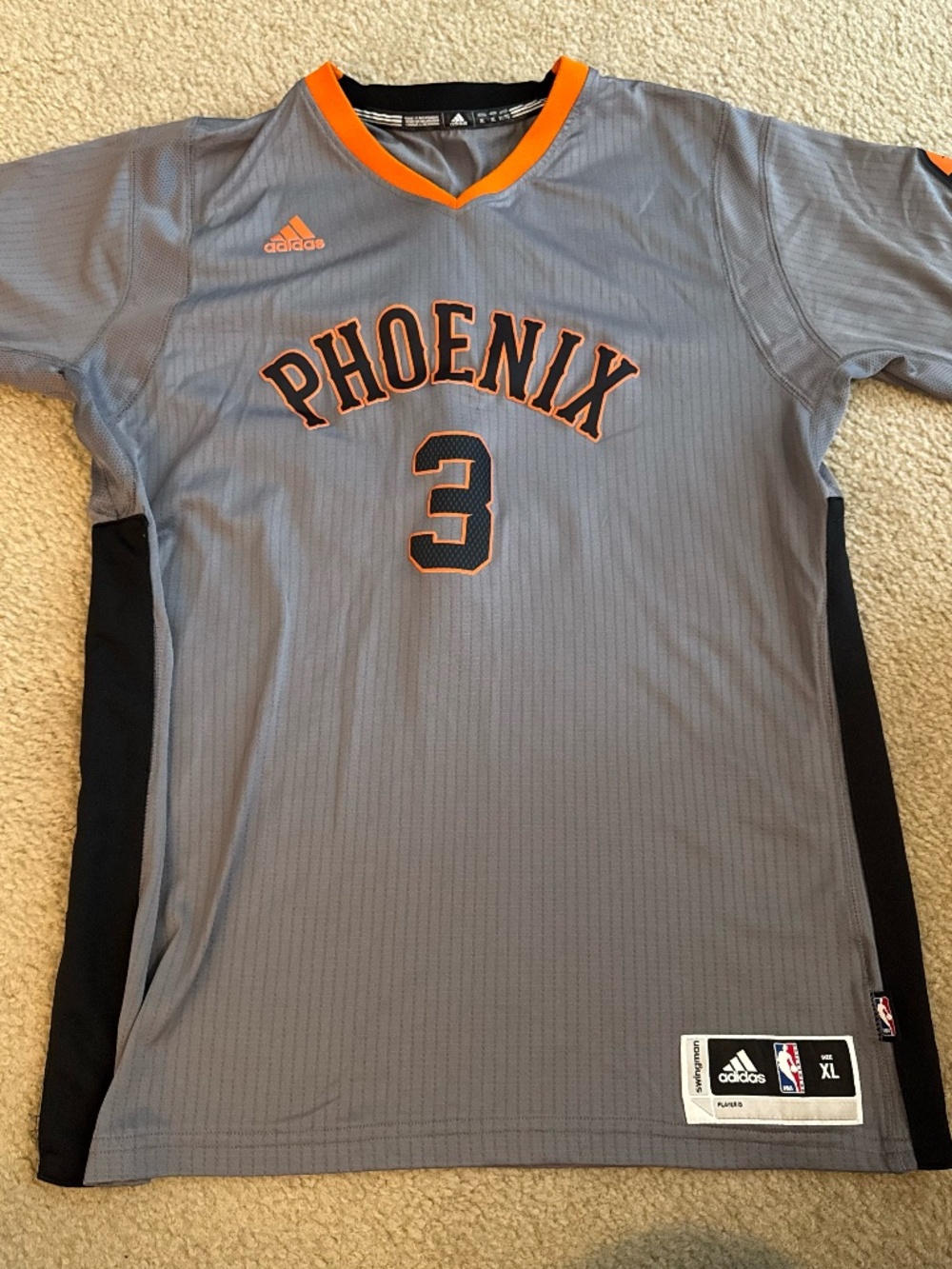 Rare Adidas Phoenix Suns Isaiah Thomas XL short sleeve jersey